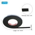 thumbnail image 2 of Uxcell 3/8"W x 1/8"T x 16.4Ft EVA Single Sided Foam Tape, Black 3Pcs, 2 of 6