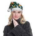 thumbnail image 5 of Fuzoiu Lgbt Penguin Print Santa Hat Christmas Hat for Adults,Santa Hats with Pompom, Unisex Xmas Holiday Hat for Christmas New Year Festive Party Supplies, 5 of 6