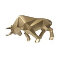 thumbnail image 5 of WLPZXP Bull Statue Ornament Art Crafts Modern Resin Sculpture Animal Statue for Cabinet Gold, 5 of 9