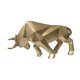 thumbnail image 5 of Estatua de toro, adorno artístico, artesanía, escultura de resina moderna, estatua de animal para gabinete, 5 of 9