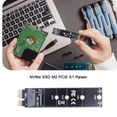 thumbnail image 2 of Lector de tarjetas de disco duro PCIE a NVME clave M compatible con SSD 2230 2242 2260 2280 M.2, 2 of 9