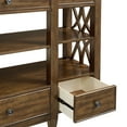 thumbnail image 6 of Picket House Furnishings Stark Buffet Table & Sideboard in Cherry, 6 of 9