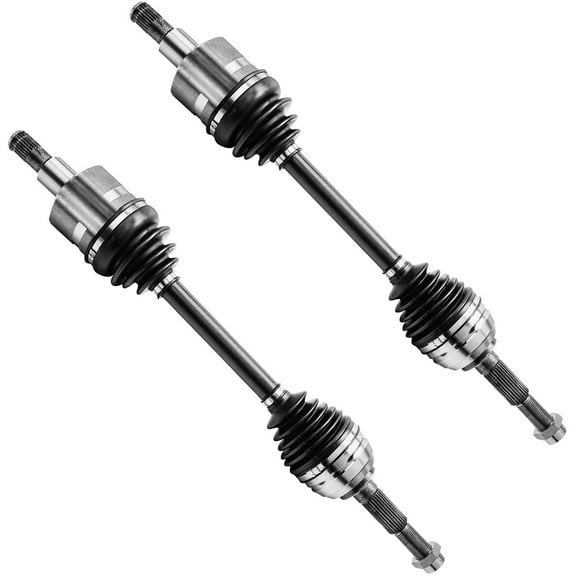 Detroit Axle - 4WD Front CV Axle Shaft for Chevrolet Trailblazer EXT GMC Envoy XL XUV Saab 9-7x Olds Bravada, CV Axle Shaft Assembly Replacement