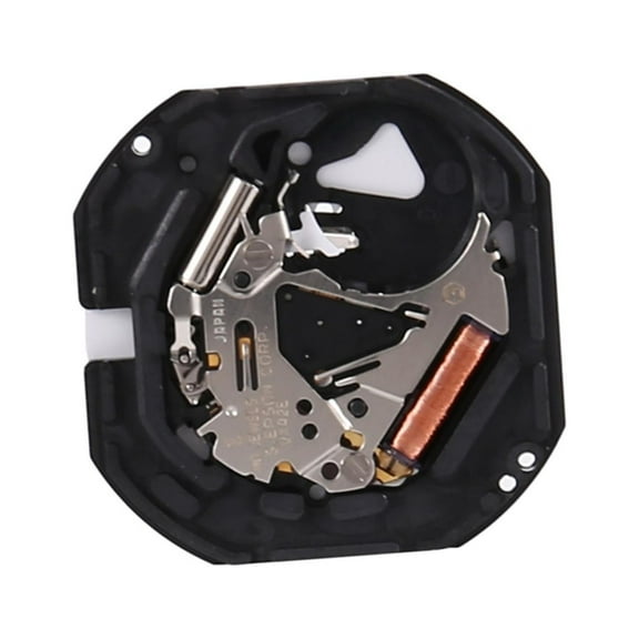 Precision Quartz Watch Movement Casing 25.6mm, Height 2.62mm, Hands 65/110/20, Ideal for DIY Watch Projects