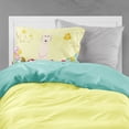 thumbnail image 2 of Carolines Treasures BB6065PILLOWCASE Easter Eggs Irish Wolfhound Fabric Standard Pillowcase Standard multicolor, 2 of 2