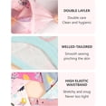 thumbnail image 2 of Toddler Underwear Girls Panties Kids Briefs Comfortable Cotton Soft Cute Pattern 6 Pack for 2-8 Years, 2 of 7