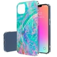 thumbnail image 1 of TalkingCase Slim Case for Apple iPhone 13 Pro, Slim Thin Gel Tpu Cover, Opal Marble 6 Print, Light Weight, Flexible, Soft, Anti-Scratch, Printed in USA, 1 of 7