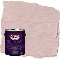 Glidden One Coat Tea Time / Pink Satin Exterior Paint with Primer, 1 Gallon