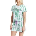 thumbnail image 2 of Marvel She Hulk Womens Pullover Pajama Shirt and Shorts Sleep Set Adult, 2 of 4
