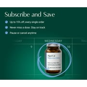 AlgaeCal Magnesium Relax - Chelated Magnesium with Ashwagandha for Sleep Support - 60 Caps