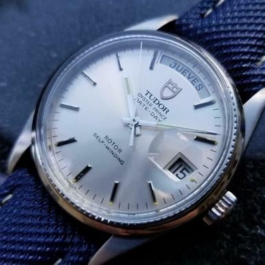 - Rolex Tudor Oyster Prince 35mm 1984 Mens Stainless 94710 Auto Swiss Watch LV310