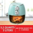 thumbnail image 2 of 3.2QT AIR FRYER BLU, 2 of 8