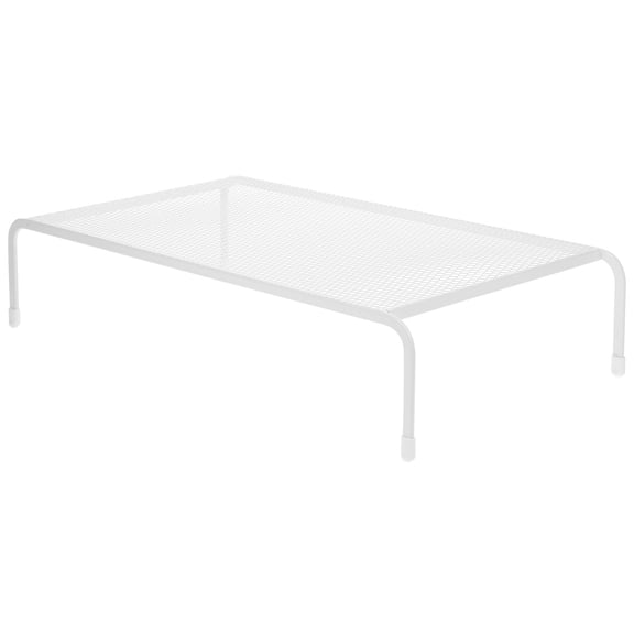 White Monitor Stand Computer Riser for Desk Bracket