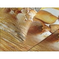 thumbnail image 4 of Ambesonne Beach Quilted Bedspread Set 3 Pcs, Sea Shells and Starfish, Queen Size, Earth Yellow Cream, 4 of 5