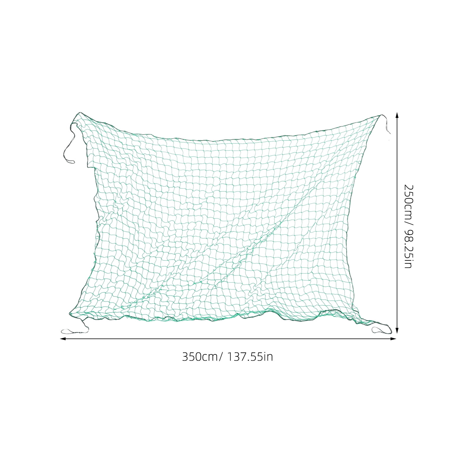 YSNOOWE Cargo Carrier Net Light Green PVC 1Pcs for Prevent Falling Out