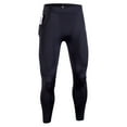 thumbnail image 1 of Men's Tight Fitness Running Compression Pants - Polyester, Durable, for Exercise and Sports, 1 of 4