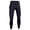 Black, variant on Men’s Compression Running Pants, Stretch Fitness Leggings with Side Pocket for Gym, Basketball & Training Black M