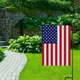 thumbnail image 3 of Burlap American 4th of July Garden Flag, USA United States Decorative Garden Flag 12.5 x 18 Inch, 3 of 5