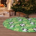 thumbnail image 6 of Sikiie Cartoon Panda And Leaf 1 30-48 inches {designName} Print Christmas Tree Skirt Snowman Xmas Tree Skirt with Edge Christmas Decorations for Holiday Party36", 6 of 7