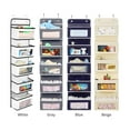 thumbnail image 1 of Bolsa de almacenamiento para colgar en la pared con organizador de 5 estantes sobre la puerta con transparente yeacher  Organizador colgante, 1 of 6