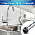thumbnail image 5 of Bar Sink Overflow Pipe 7.48inch Sink Strainer Pipe Tube Bathroom Pipes Fittings -Sink Drain Strainer Pipe Overflow--Silver, 5 of 5