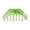 Green 1Pcs, variant on Tuscom 1Pcs Resin Gua Sha Scalp Massager, Imitation Jade Wide Tooth Comb, Multi-Zone Head Neck Face Scraping Tool for Facial Detox Lymphatic Drainage