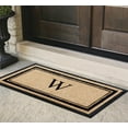 thumbnail image 4 of A1HC Natural Coir & Rubber Door Mat - 30"x 60", Hand-Flocked, Thick, Durable, Heavy-Duty, Indoor/Outdoor Doormat Monogrammed, 4 of 7