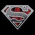 thumbnail image 2 of Men's Superman Logo Grunge  Graphic Tee Black Medium, 2 of 5
