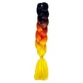 thumbnail image 1 of relayinert Gradient Color Women Braid Hair Large Braiding Hair Wigs High Temperature Fiber Synthetic Hair Extensions, 1 of 1