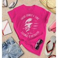 thumbnail image 3 of S4E Women's Martin Luther King Jr. Silence is Betrayal T-Shirt XXX-Large Heliconia Pink, 3 of 4