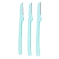 thumbnail image 5 of Suodoka 3Pcs Eyebrow Shaper Set Cute Cartoon Pattern Portable Facial Face Razor for All Skin Types Green Dermaplaning Tool High Precision Exfoliating Face Hair Razor (10.24 inches / 26 cm), 5 of 10