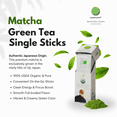 thumbnail image 4 of Matcha Kari Ceremonial Organic Japanese Matcha Green Tea Powder Sticks, 6 pack, 4 of 7
