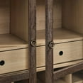 thumbnail image 4 of Nolan Arched Bar Cabinet in Dark Walnut, 4 of 10