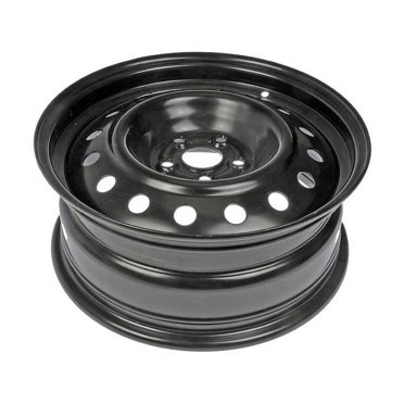 Steel Wheel - Black - 15 x 5.5 Inch - 4 Lug - Compatible with 2012 ...