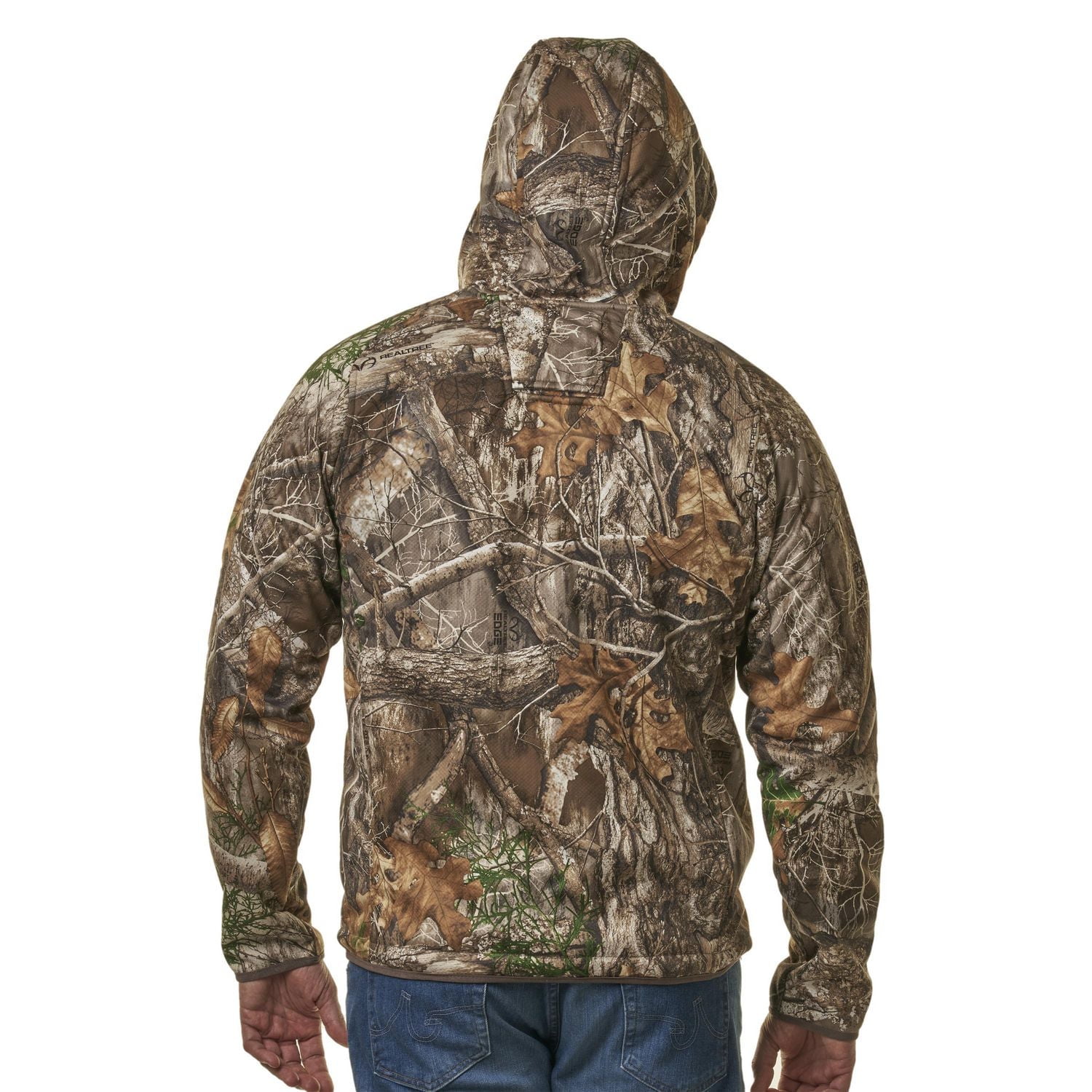 Veste doublée Sherpa à l’épreuve du vent pour hommes de Realtree Edge