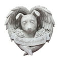 thumbnail image 4 of LOVIVER Angel Pet Memorial Statue Resin Sturdy Collection Sleeping Pet Statue Angel Wing dog, 4 of 8