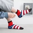 thumbnail image 2 of Naloa USA Switzerland Ankle Socks for Women Non Slip Socks No Show Socks Classic Low Cut Casual Socks Casual Socks, 2 of 7
