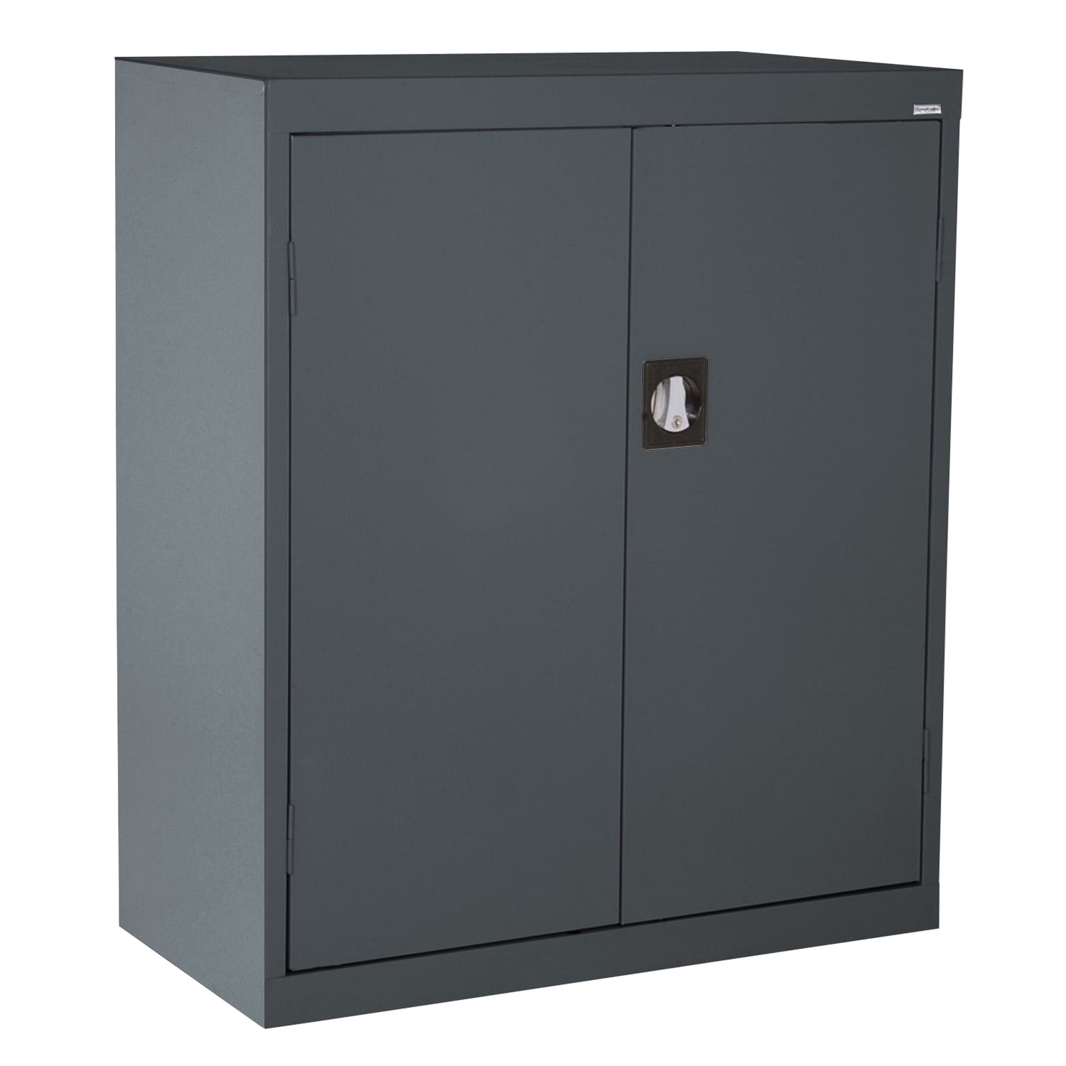 Sandusky Elite Series Heavy-Duty Welded Steel Garage Storage Cabinet, Charcoal