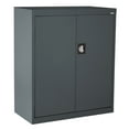 thumbnail image 2 of Sandusky Elite Series Heavy-Duty Welded Steel Garage Storage Cabinet, Charcoal, 2 of 6