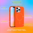 thumbnail image 2 of Neon Orange Silicone iPhone Case, iPhone 14, 2 of 5