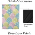 thumbnail image 4 of SKYSONIC Garden Flag Happy Easter Eggs Fish Skin Garden House Sports Flags 12x18 in Polyester Decorative Flags for Home Garden Flowerpot, 4 of 7