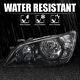 thumbnail image 6 of Spec-D Tuning Black Headlights Compatible with 2001-2005 Lexus IS300 L+R Pair Head Lights Lamps Assembly, 6 of 6