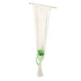 thumbnail image 3 of Colgador de plantas tejido a mano, cuerda de algodón, maceta, cesta colgante, decoración de pared de jardín, 3 of 12