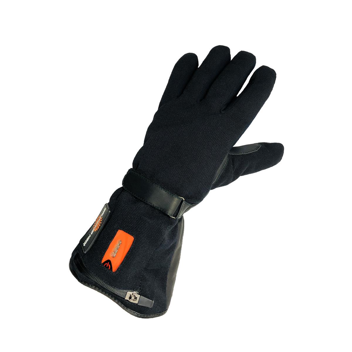 California Heat 7V ActivFlexx Waterproof Heated Stretchy Gloves - Black (S)