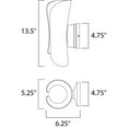 thumbnail image 2 of Maxim Lighting - LED Outdoor Wall Sconce - Outdoor Wall Mount - Scroll-12W 2 LED, 2 of 4