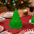thumbnail image 4 of Gaecuw LED 3D Christmas Tree, Luminous Night Light Ornament with Soft Cozy Glow, adds a Magical Touch to Desk and Shelf Decor, 3.15x2.20 Inch, Ideal for Christmas Party Table Setting, Green, 4 of 9