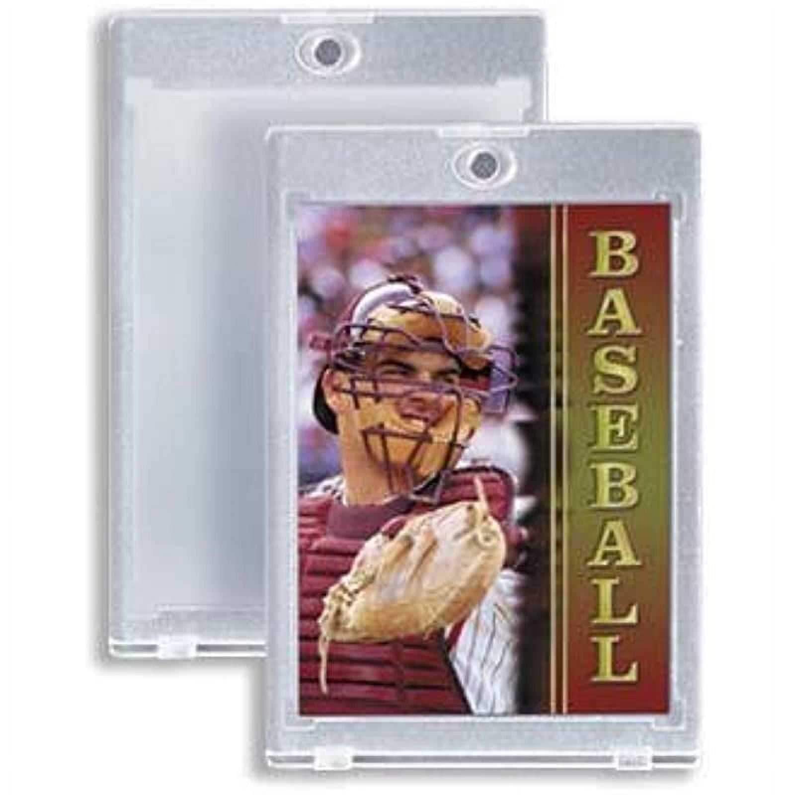 Ultra Pro One Touch Magnetic Card Holder (Box of 25) (Fits up to 35pt Card) Baseball, Football, Basketball, Hockey, Nascar, Sportscards, Gaming & Trading Cards Collecting Supplies