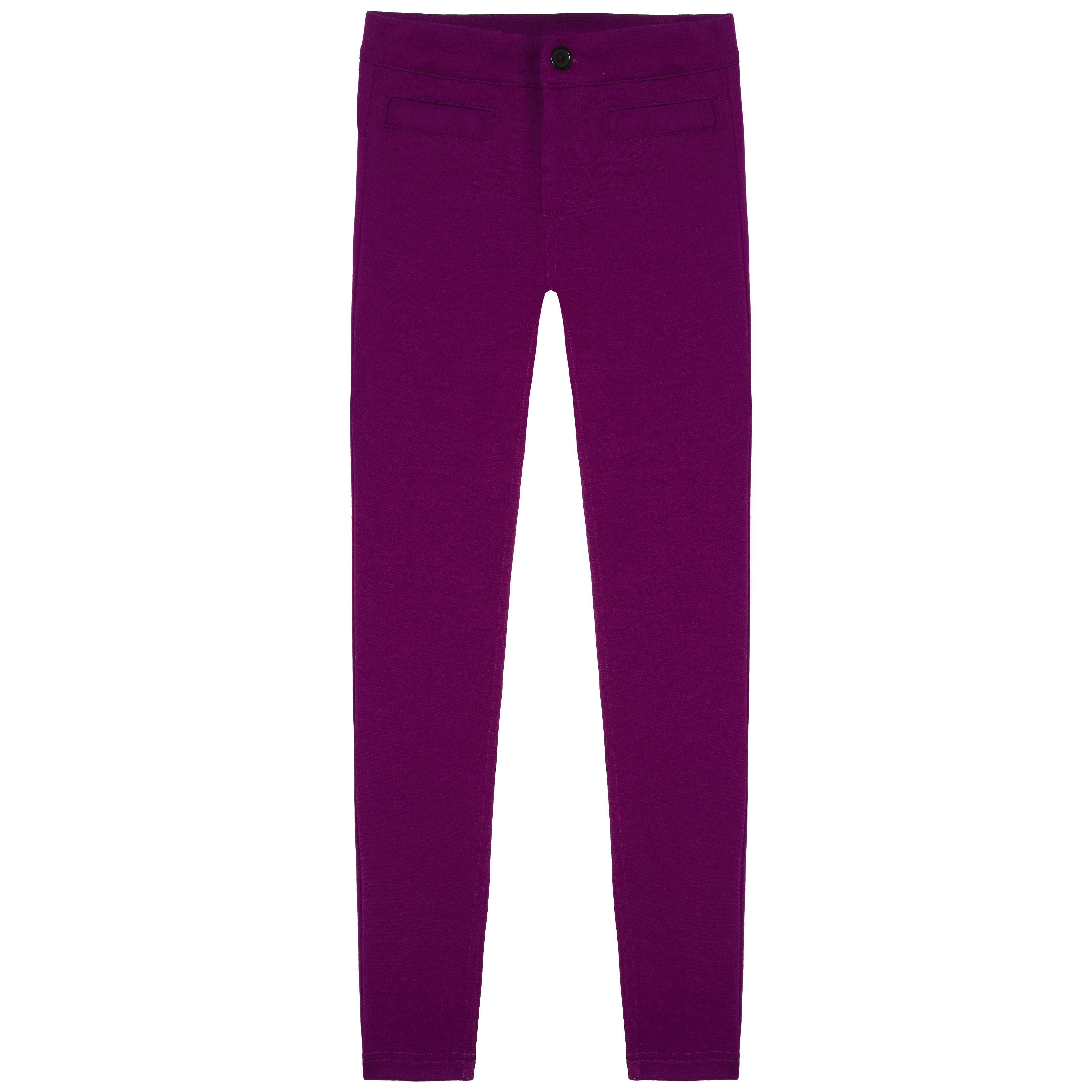 KIDPIK Girls Pull On Knit Ponte Pant, Size: XXS (4) - XL (14) - Walmart.com