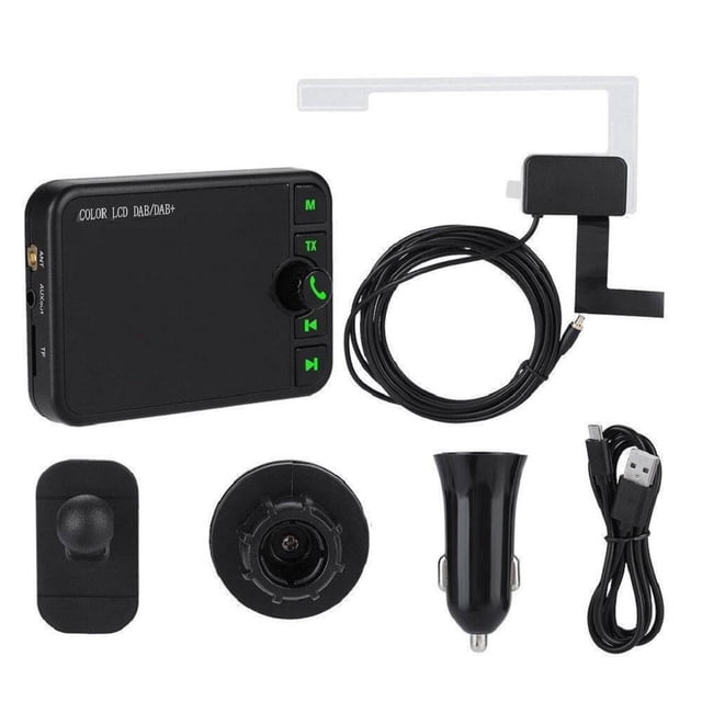 Radio para automóvil Doble Din Estéreo para automóvil 2.4 '' Pantalla Navegación Audio Reproductor FM Soporte para Android / iOS