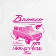 thumbnail image 3 of Ford - Pink 1970 Bronco Cropped Graphic T-Shirt, 3 of 5